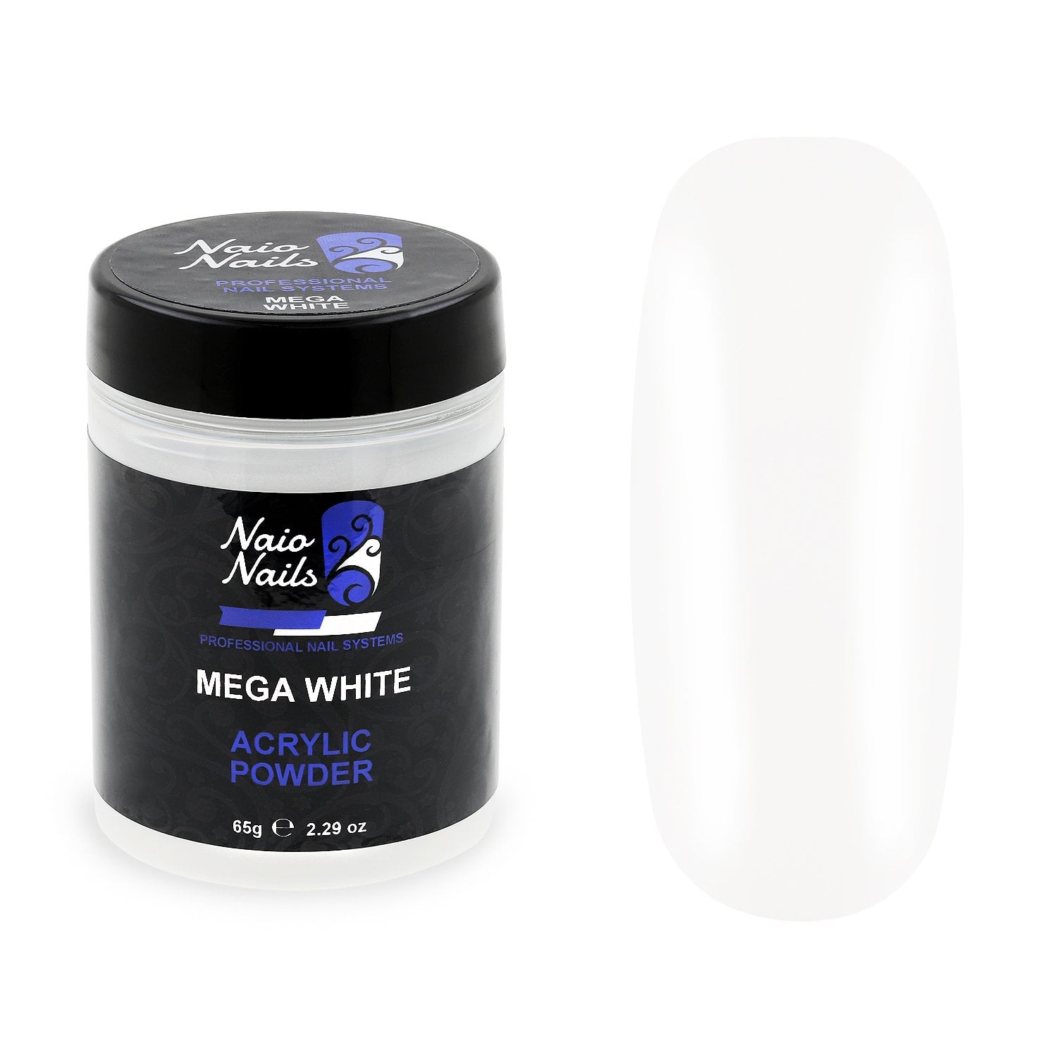 Mega White Acrylic Powder 12g - 195g
