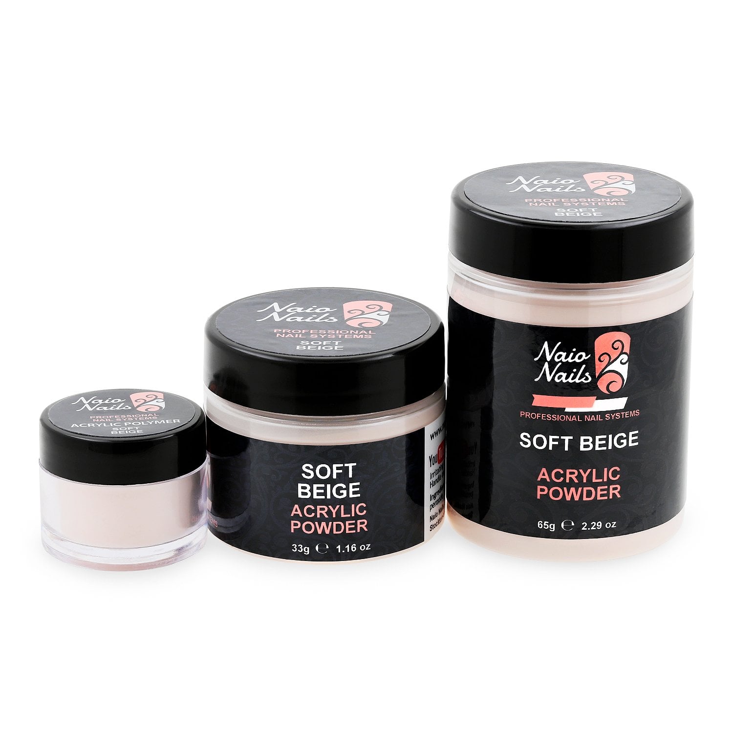 Soft Beige Cover Pink Acrylic Powder 12g - 195g