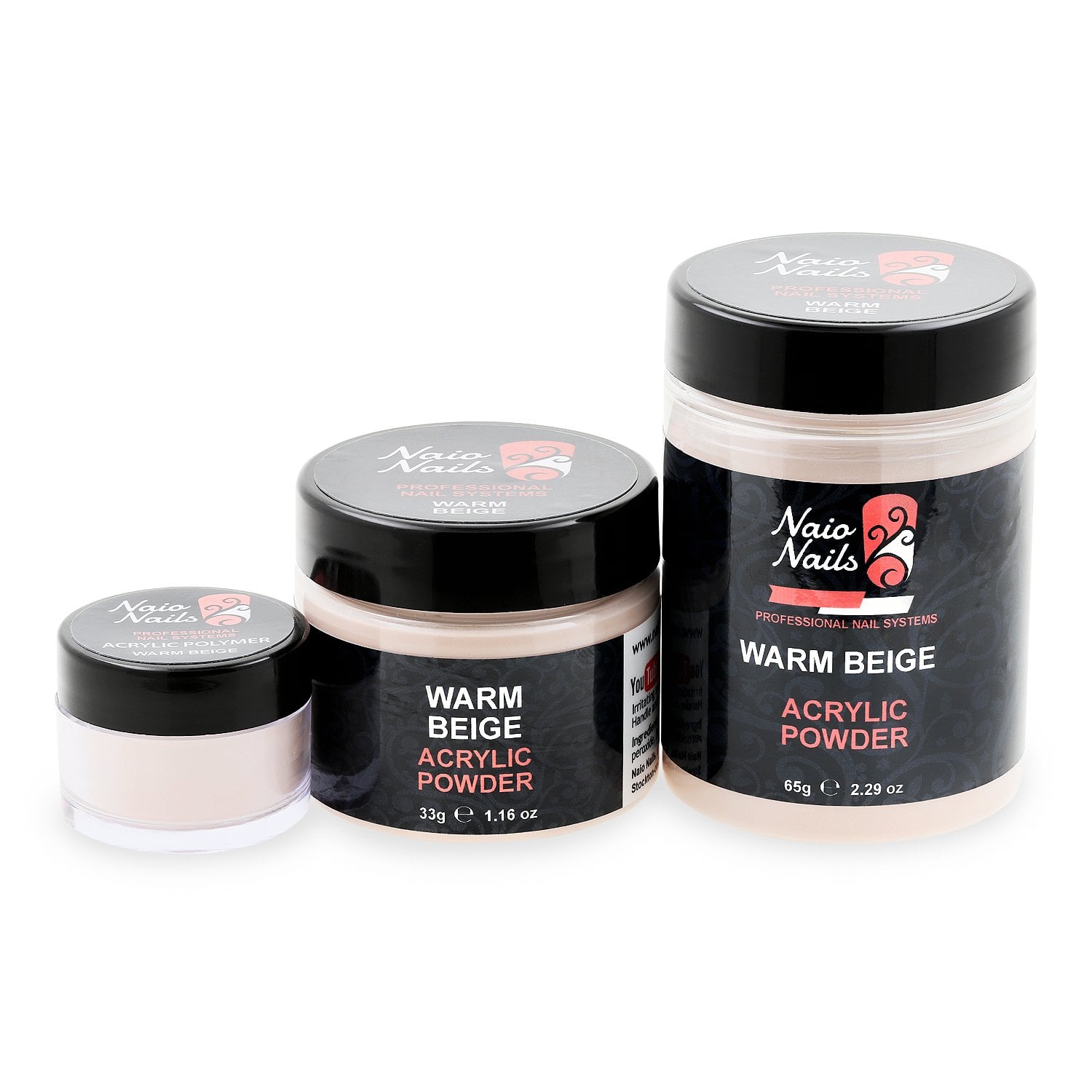 Warm Beige Cover Pink Acrylic Powder 12g - 195g