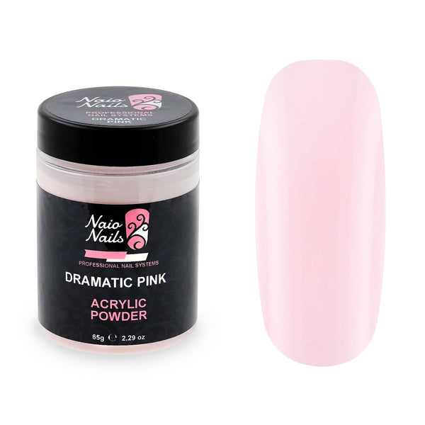 Dramatic Pink Transparent Acrylic Powder