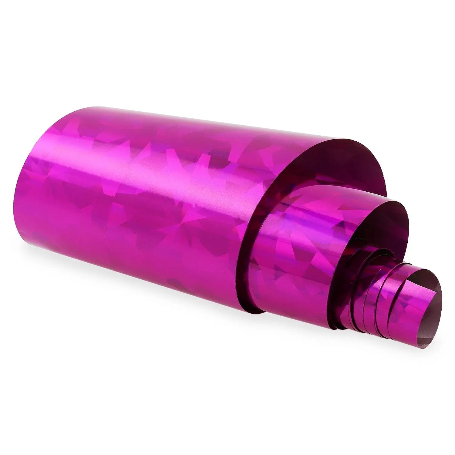 NF-010 Fuchsia Geometric - Transfer Foil Strip   Naio Nails