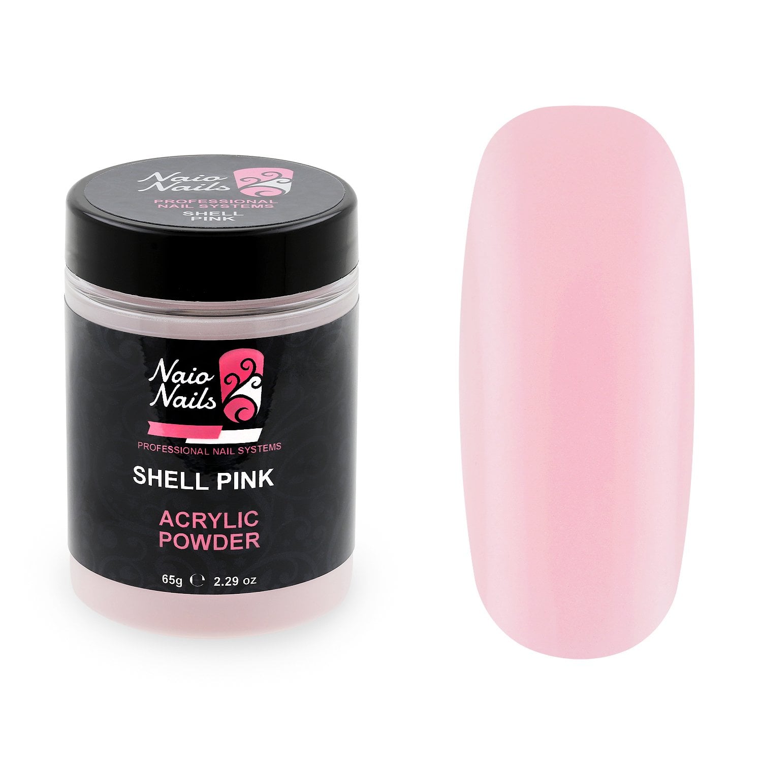 Shell Pink Acrylic Powder - Naio Nails