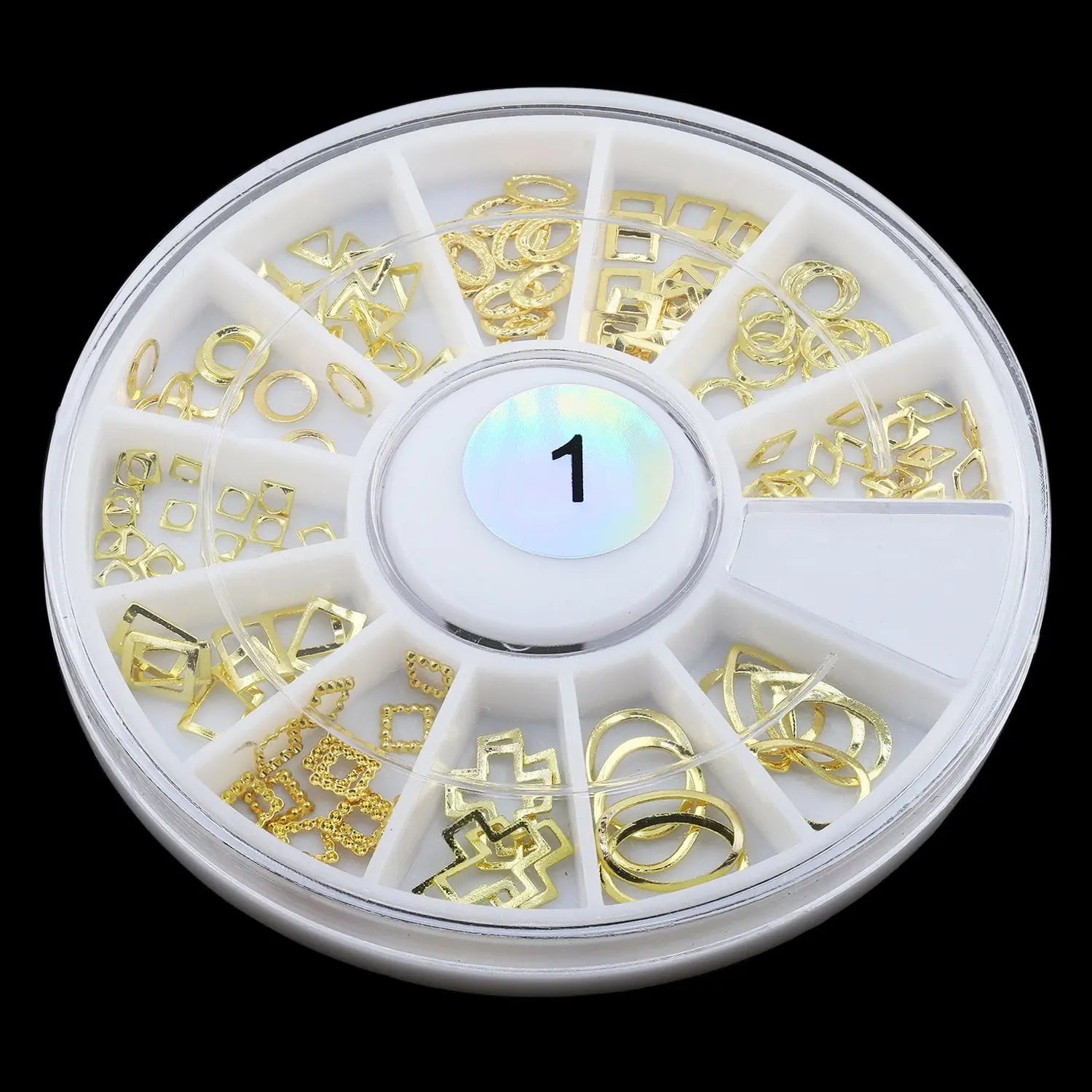 Metallic Nail Art Decals - Medium Frames   Naio Nails