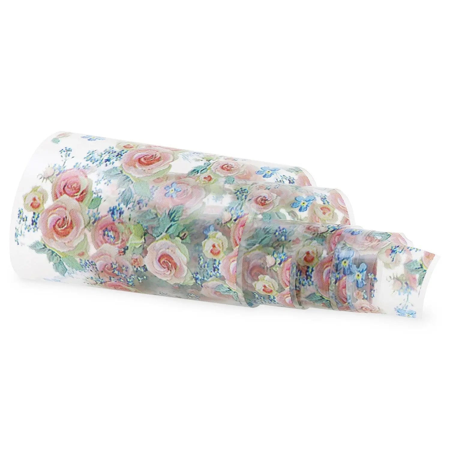 NF-042 Roses - Transfer Foil Strip   Naio Nails