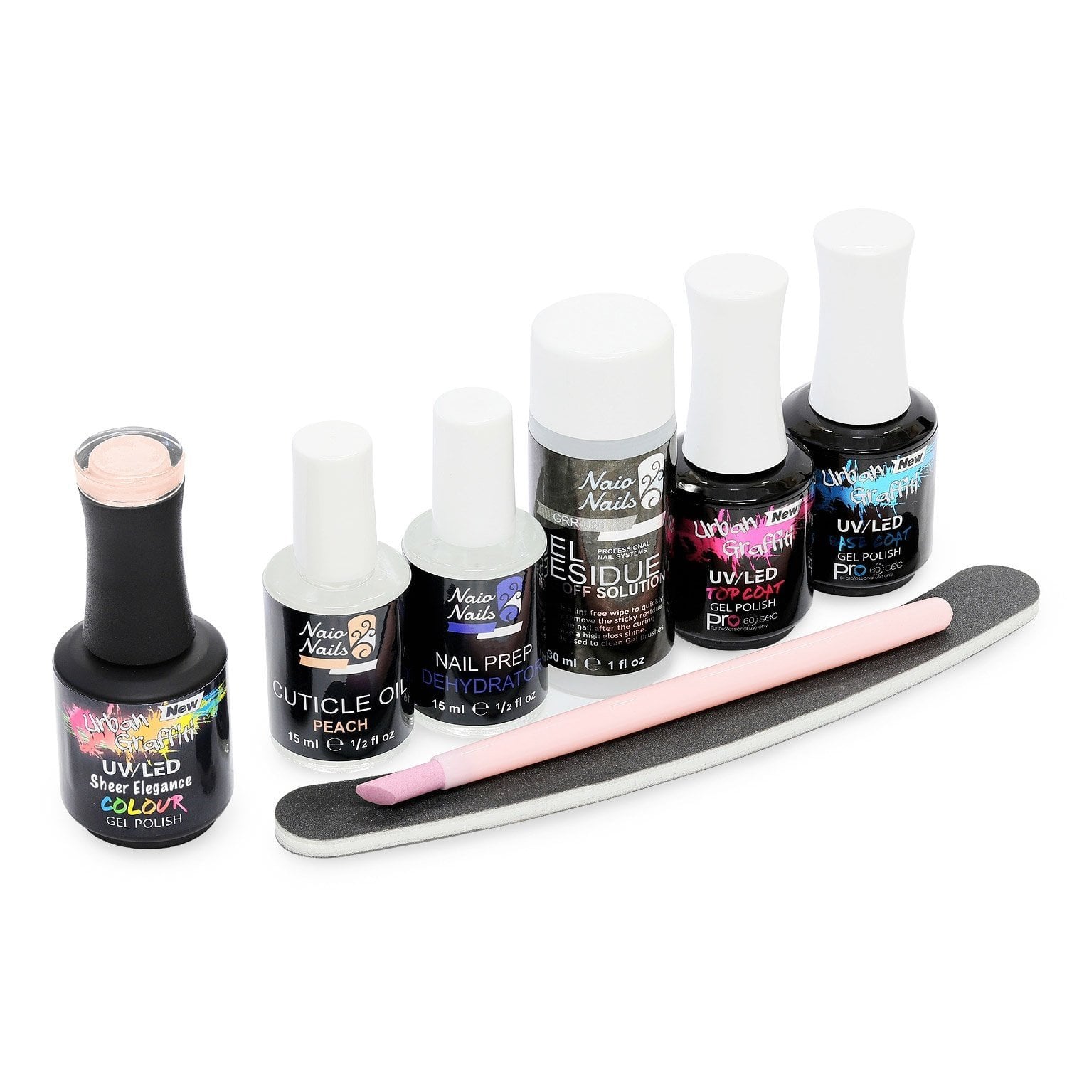 Gel Polish Starter Kit Nude Naio Nails 8407