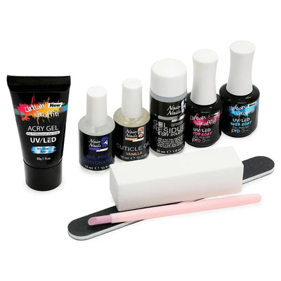 AcryGel Kit de démarrage - Repousse-cuticules en pierre   Naio Nails