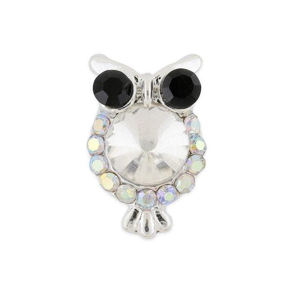 Pot of 10 Charms - Crystal Owl