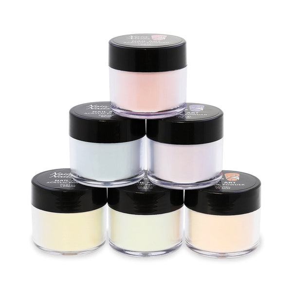 Pastel Colours Acrylic Powder Collection - 12g Pots