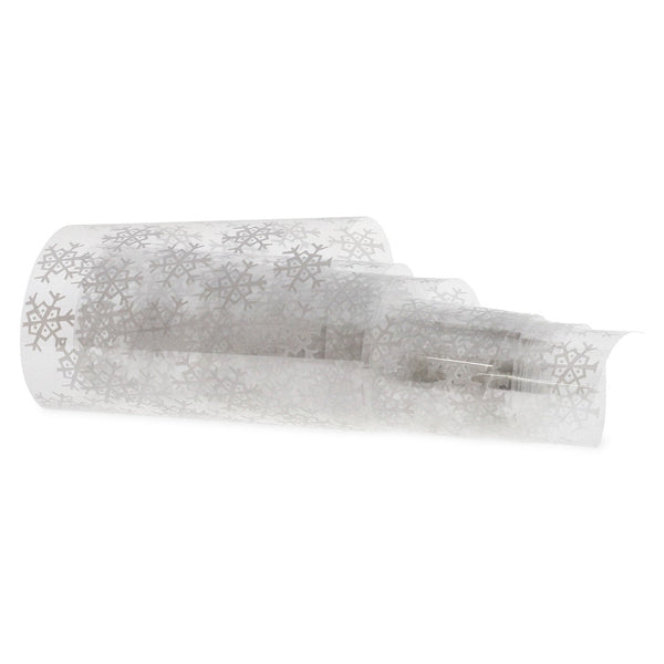 NF-062 White Snowflake - Transfer Foil Strip