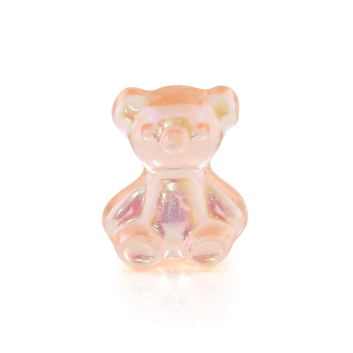 Pot of 5 Charms - Orange Teddybear   Naio Nails