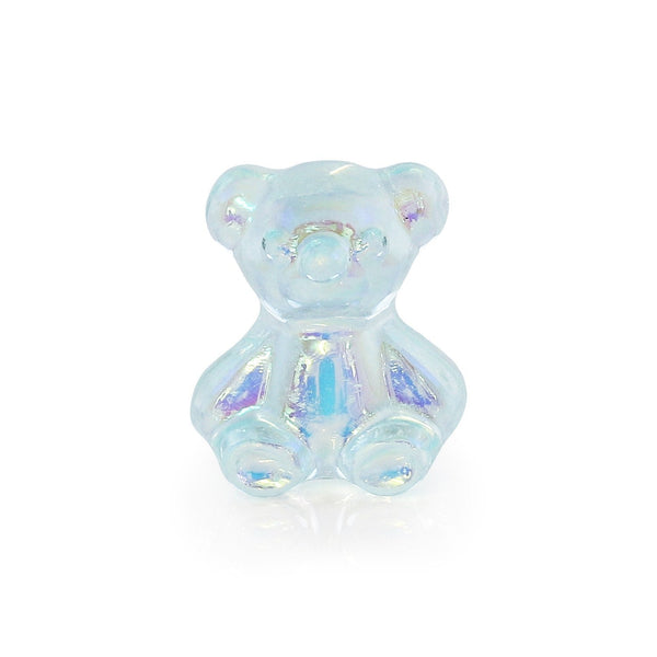 Pot of 5 Charms - Baby Blue Teddybear