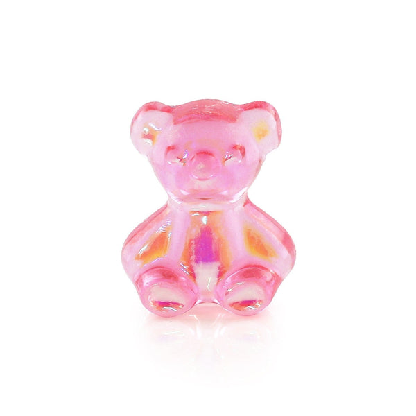 Pot of 5 Charms - Pink Teddybear