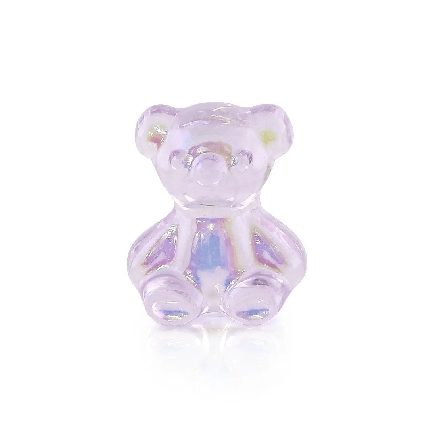 Pot of 5 Charms - Lilac Teddybear   Naio Nails