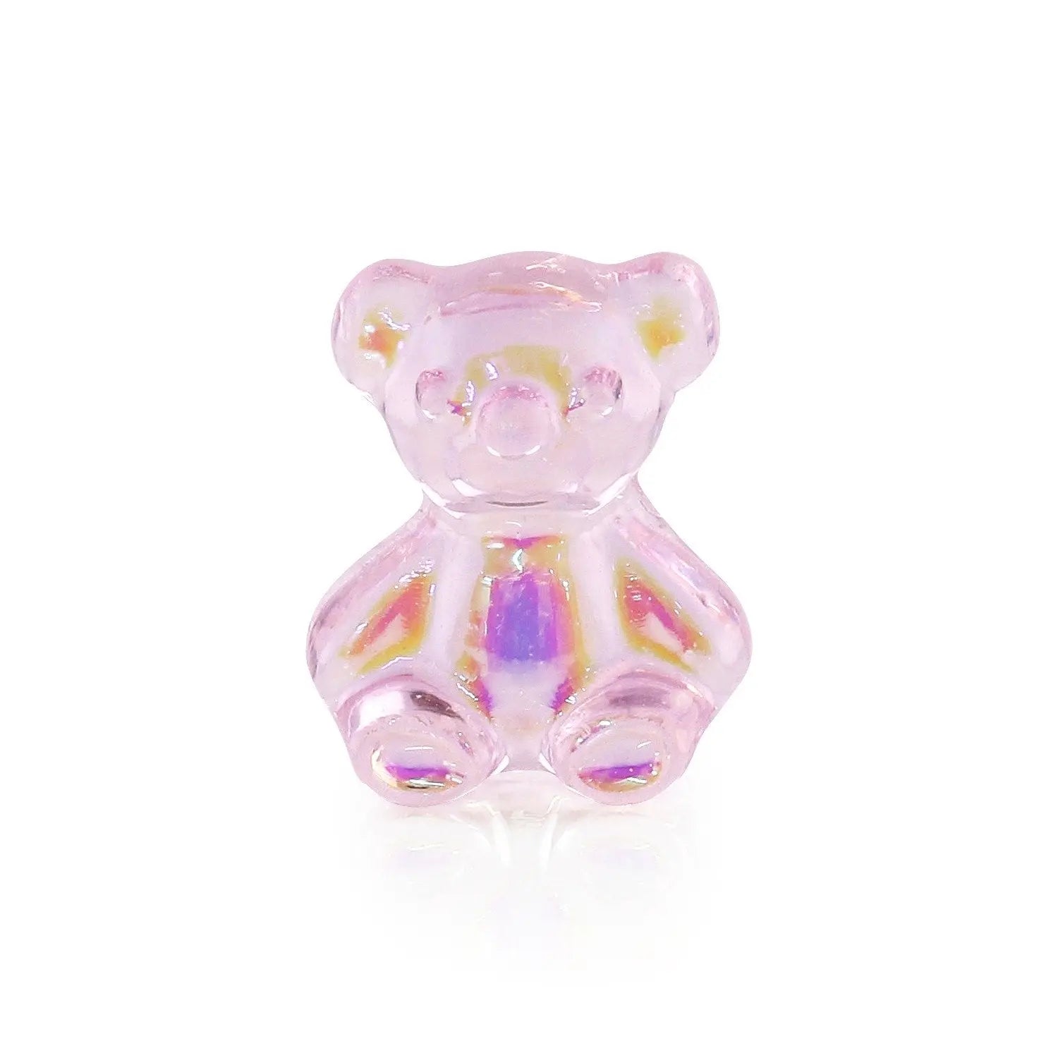 Pot of 5 Charms - Baby Pink Teddybear   Naio Nails