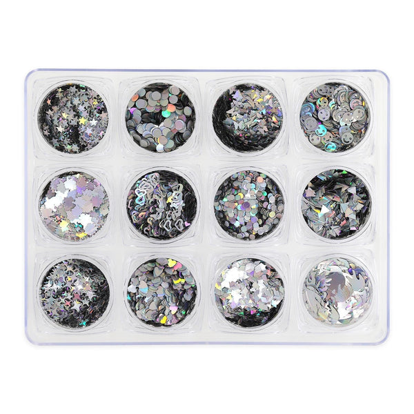 Glitter Set - NGS-015 - Various Holographic Shapes