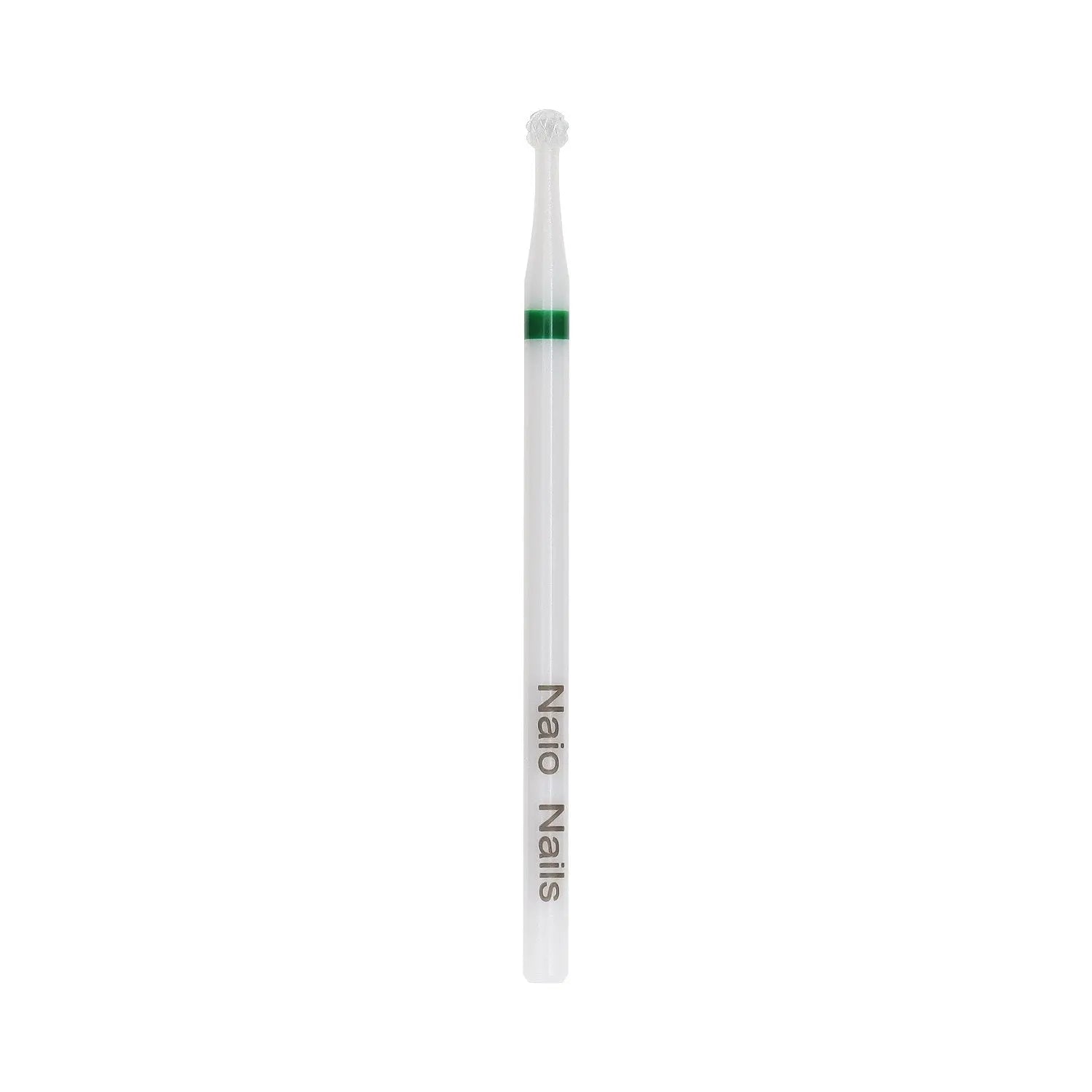 Ball Cross-cut Ceramic Bit - Coarse   Naio Nails