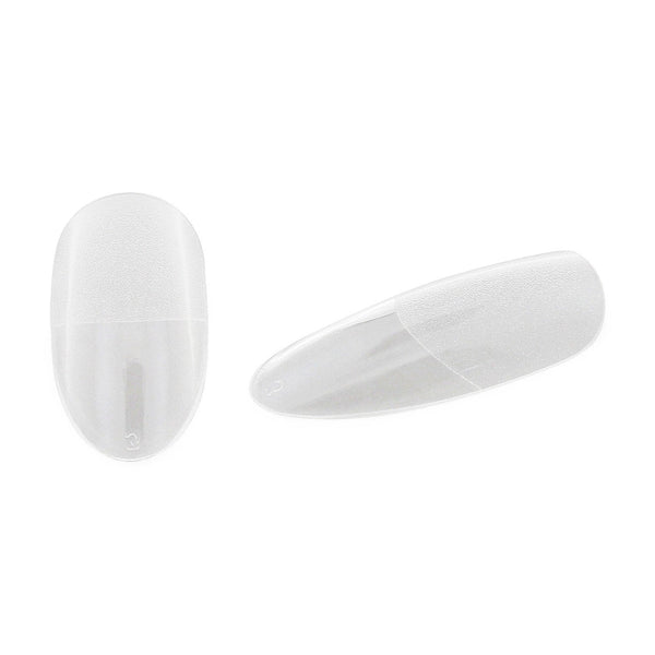 Full Cover Long Almond - Clear Nail Tips - 360 Tips