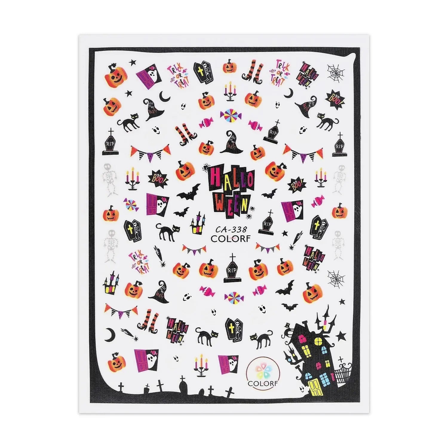 Halloween Stickers - Halloween Party   Naio Nails