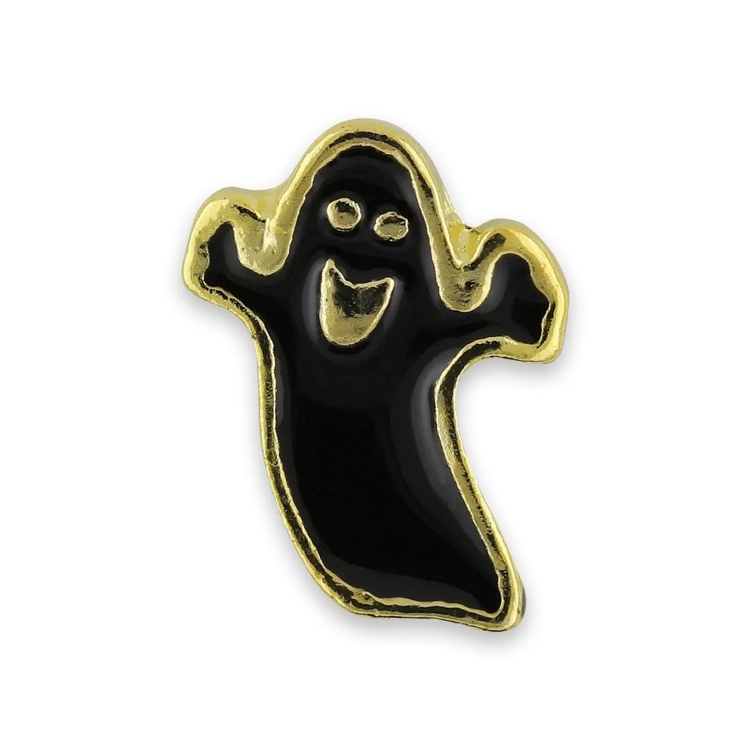 Pot of 4 Black Ghost Halloween Charms   Naio Nails