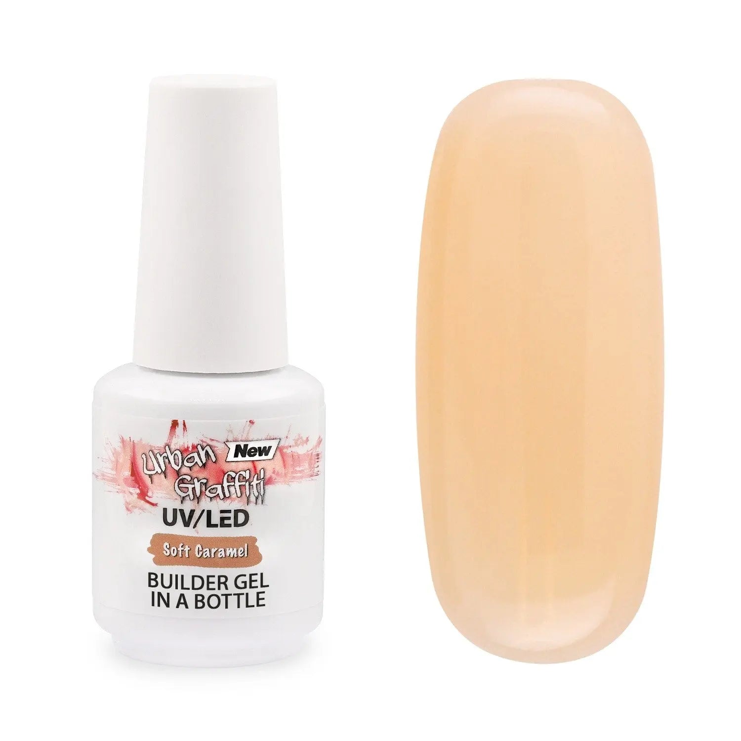 Soft Caramel - Builder Gel in a Bottle 15ml   Naio Nails