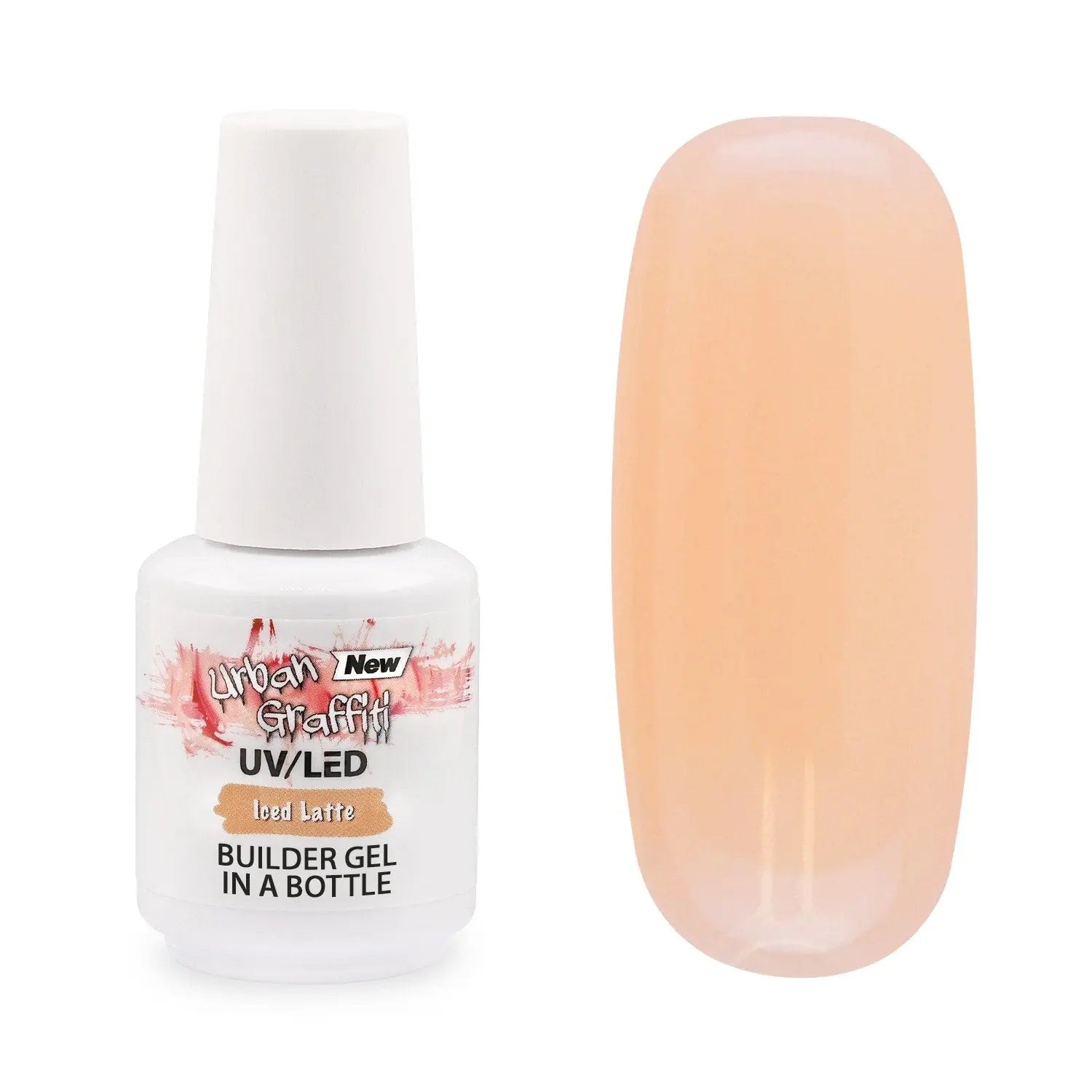 Iced Latte - Builder Gel in a Bottle 15ml   Naio Nails