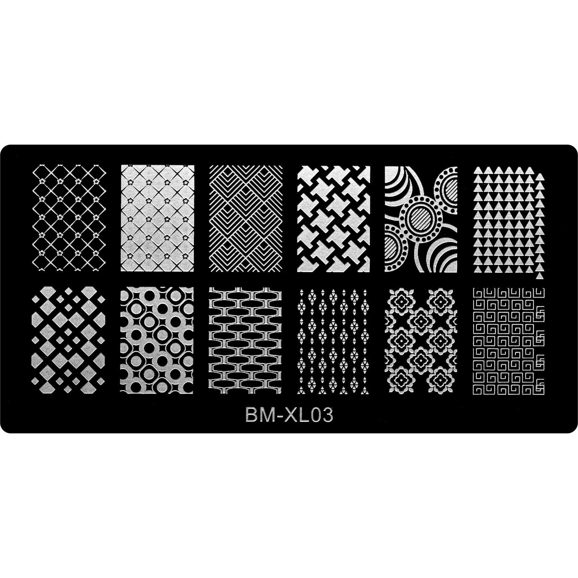 Stamping Plate - BM-XL03   Naio Nails