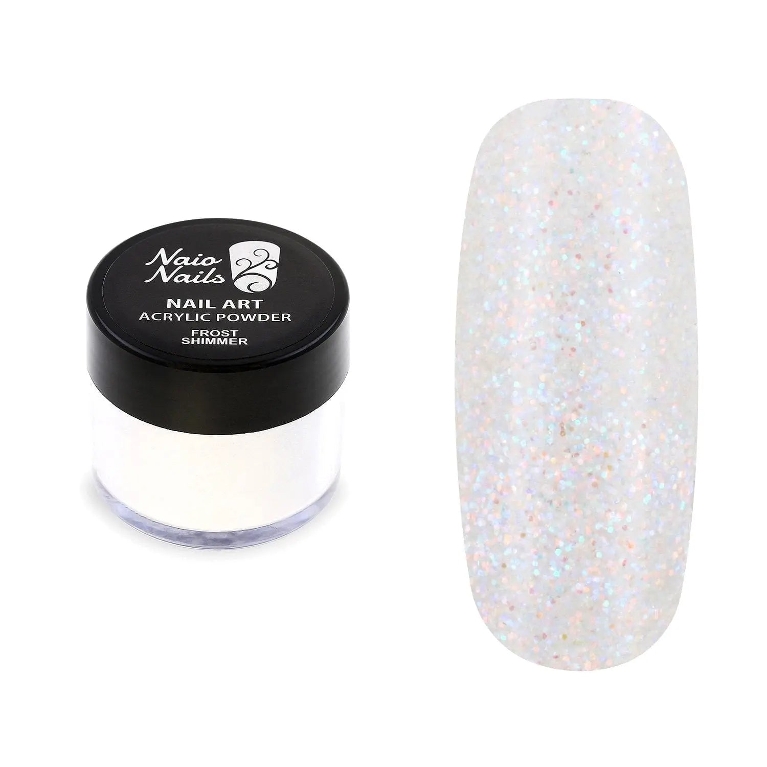 Frost Shimmer Acrylic Powder - 12g   Naio Nails