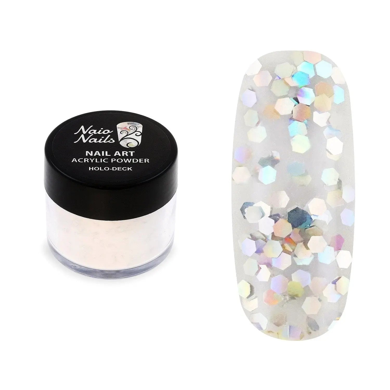 Holo-Deck Acrylic Powder - 12g   Naio Nails