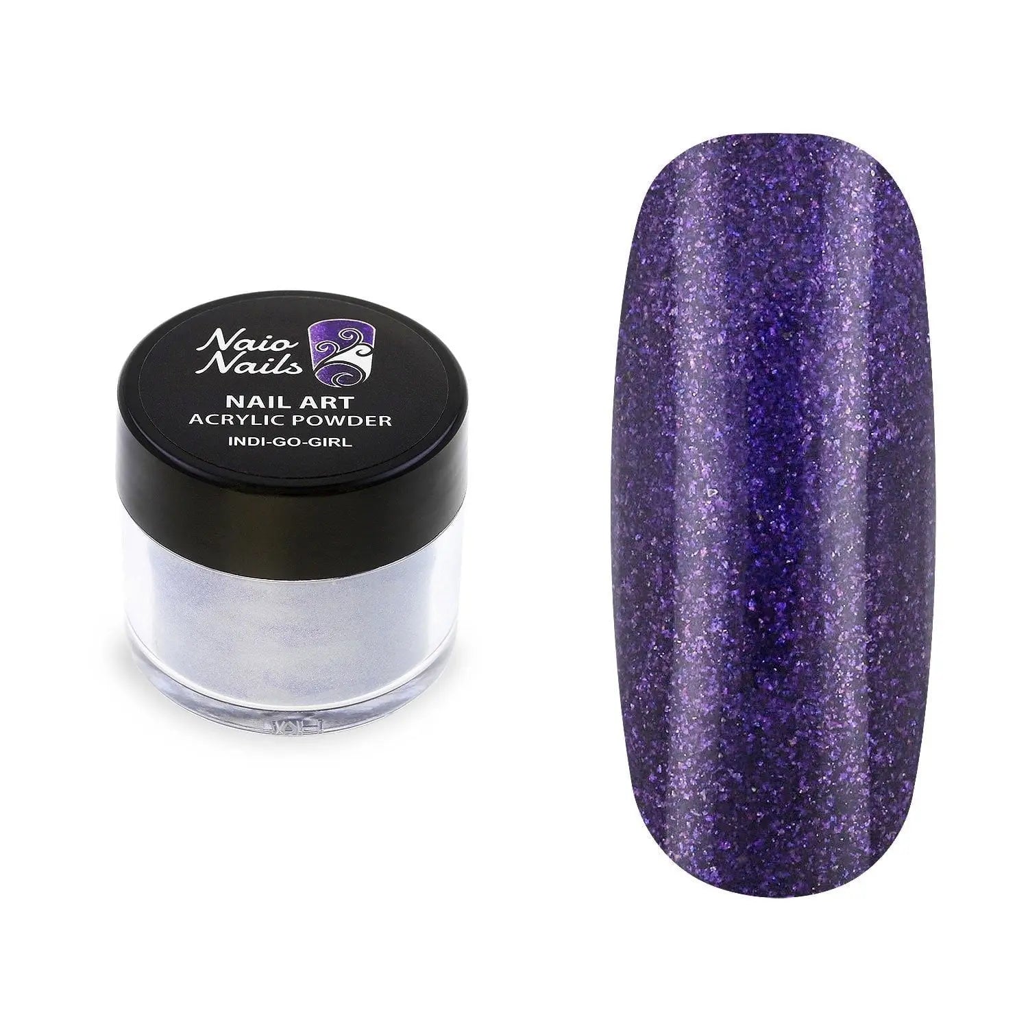 Indi-go-Girl Acrylic Powder - 12g   Naio Nails