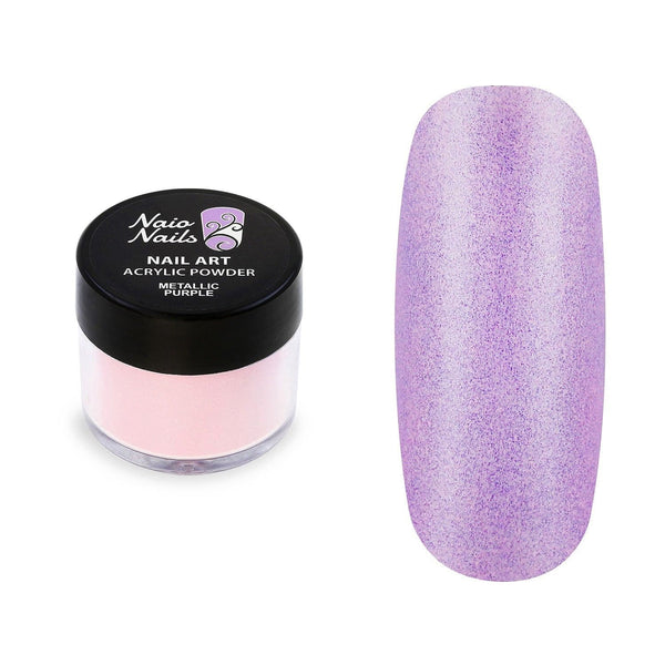 Poudre Acrylique Violet Métallisé - 12g