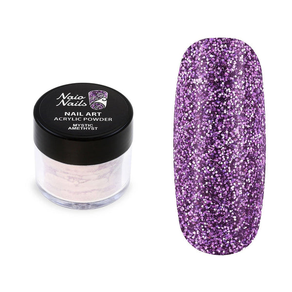 Mystieke Amethist Glitter Acryl Poeder - 12g