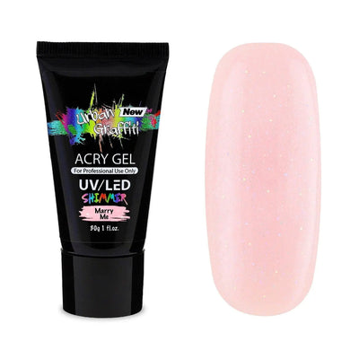 Gel AcryGel scintillant - Marry Me 30g   Naio Nails