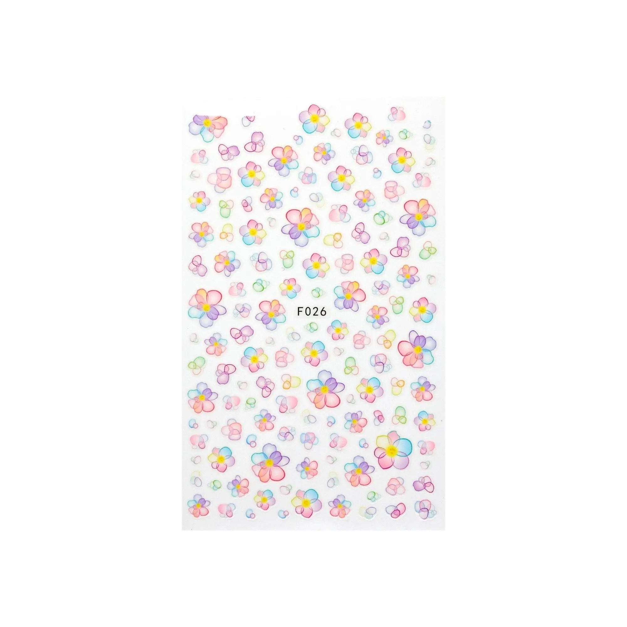 Sticker SKR-F012 B   Naio Nails