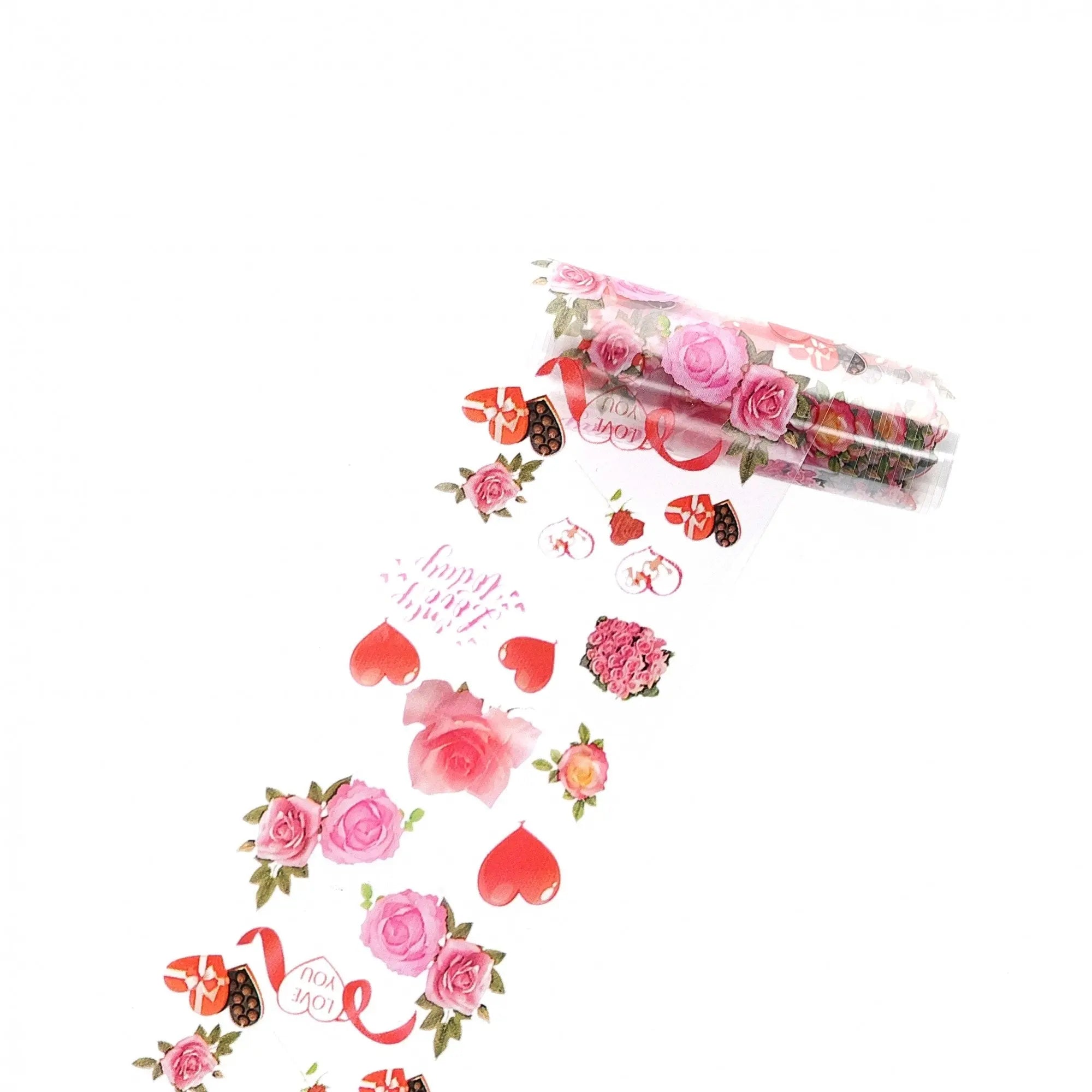 Hearts And Kisses Collection of Foils TFS-30   Naio Nails