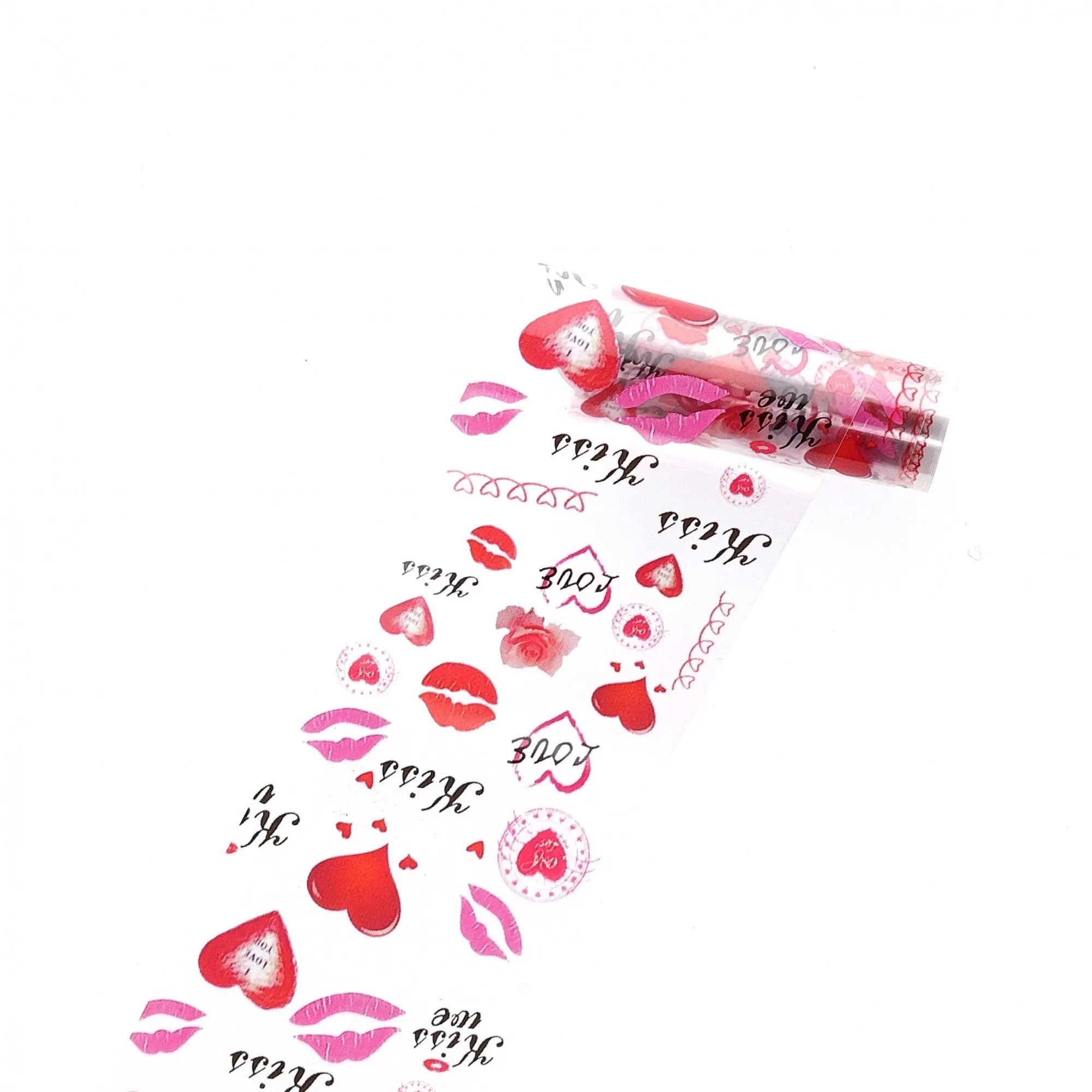 Hearts And Kisses Collection of Foils TFS-30   Naio Nails