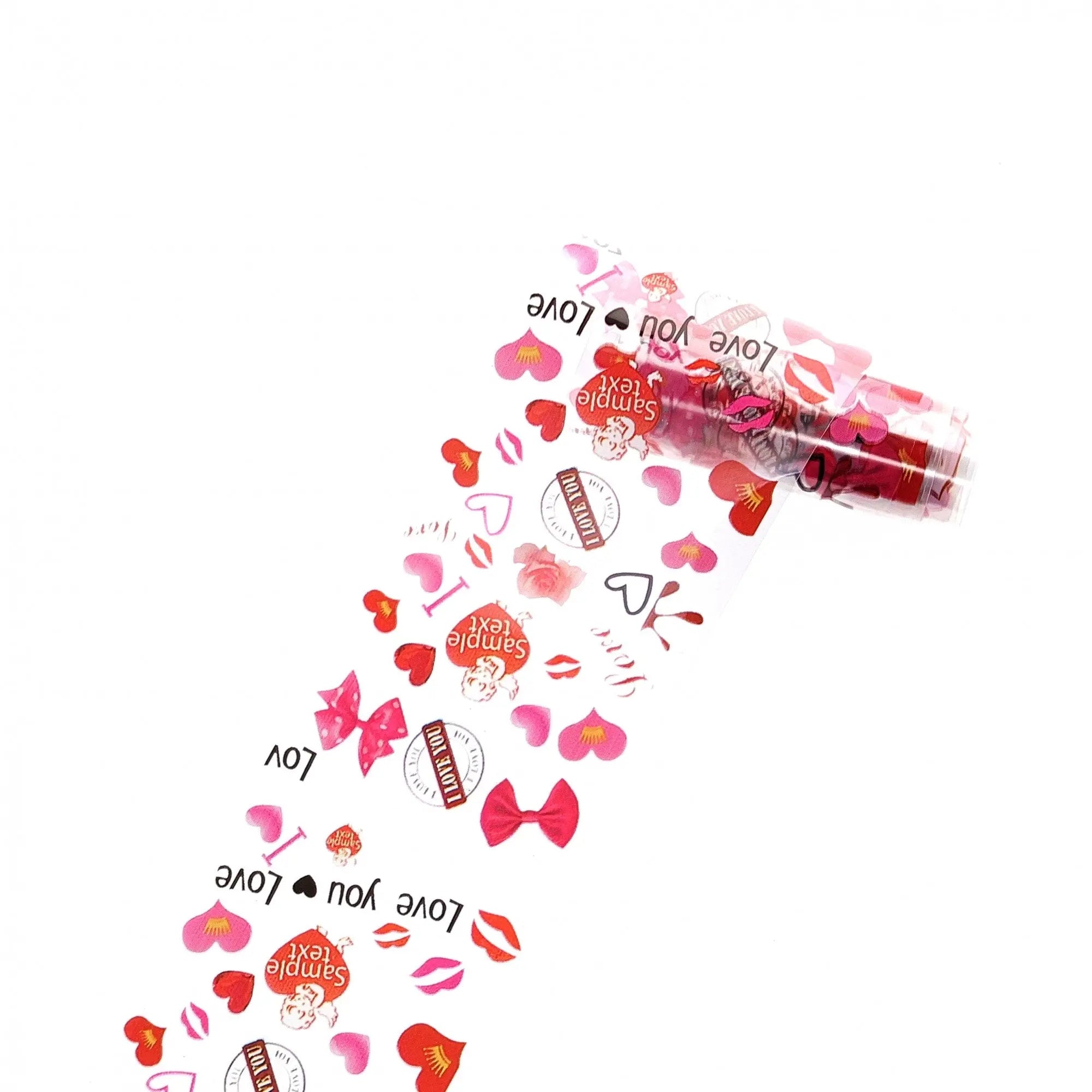 Hearts And Kisses Collection of Foils TFS-30   Naio Nails