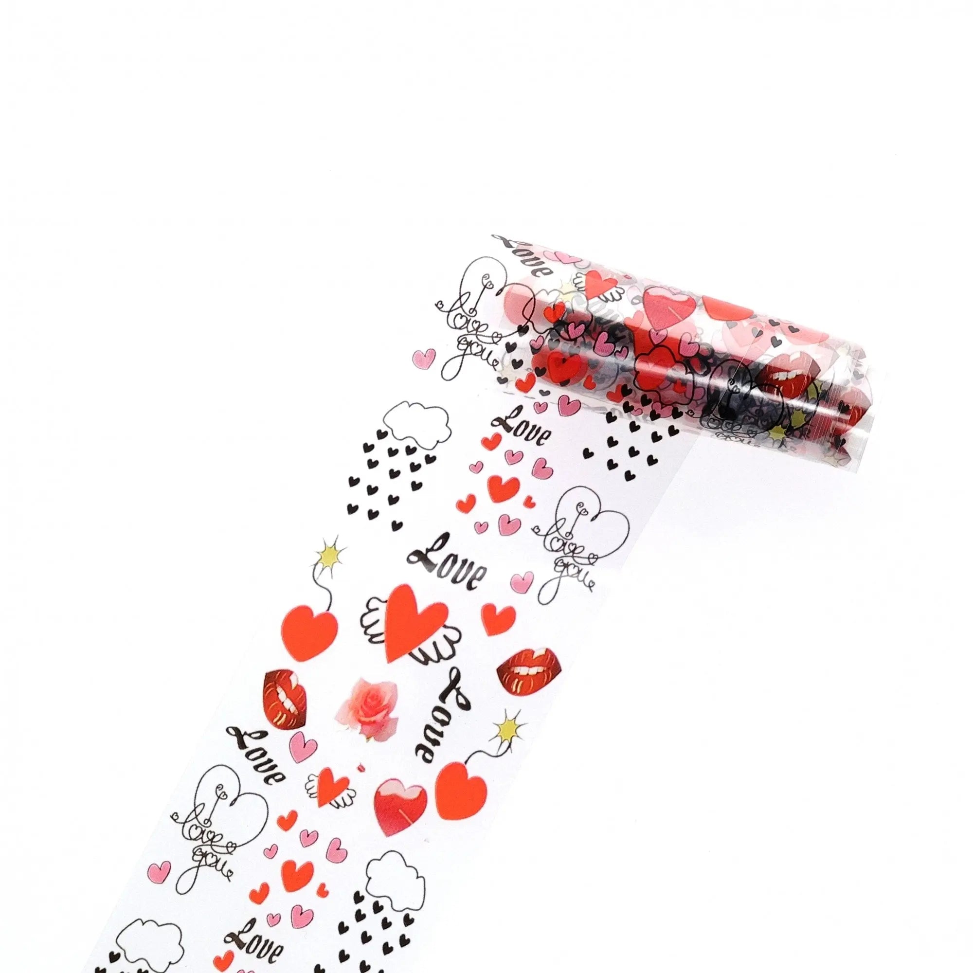Hearts And Kisses Collection of Foils TFS-30   Naio Nails