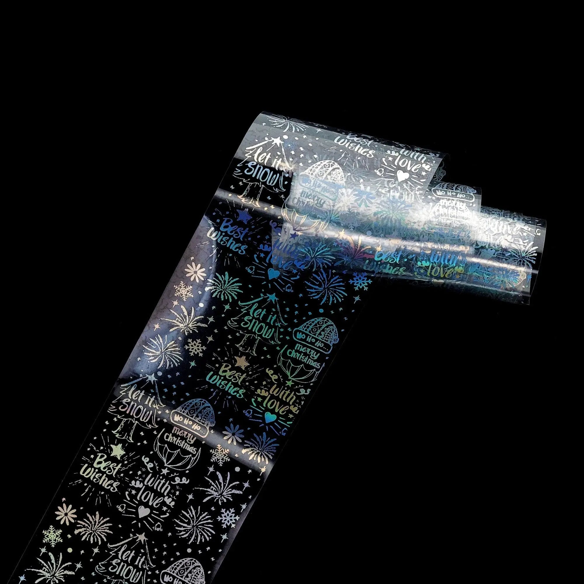 TFS-87 Holographic Christmas Foil Set   Naio Nails