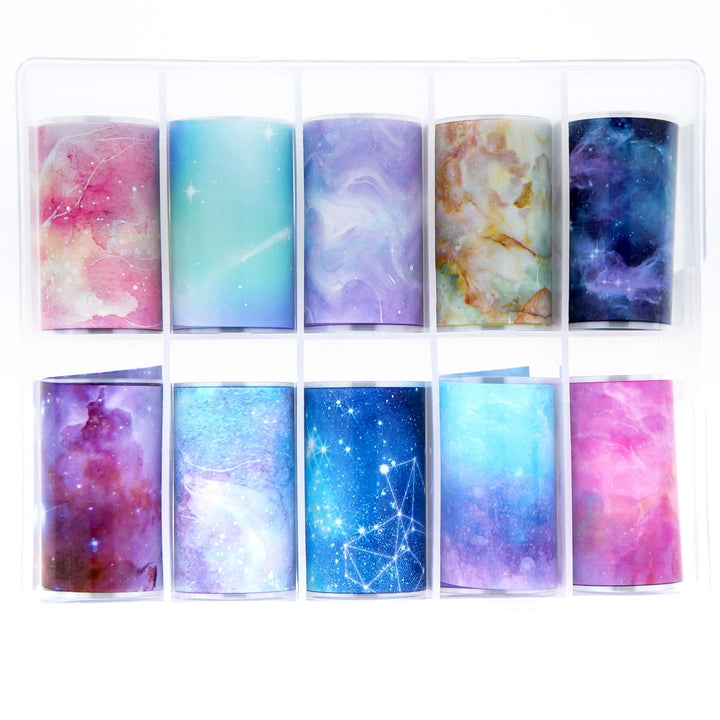 TFS-11 Constellation, Galaxy & Marble Set of Foil
