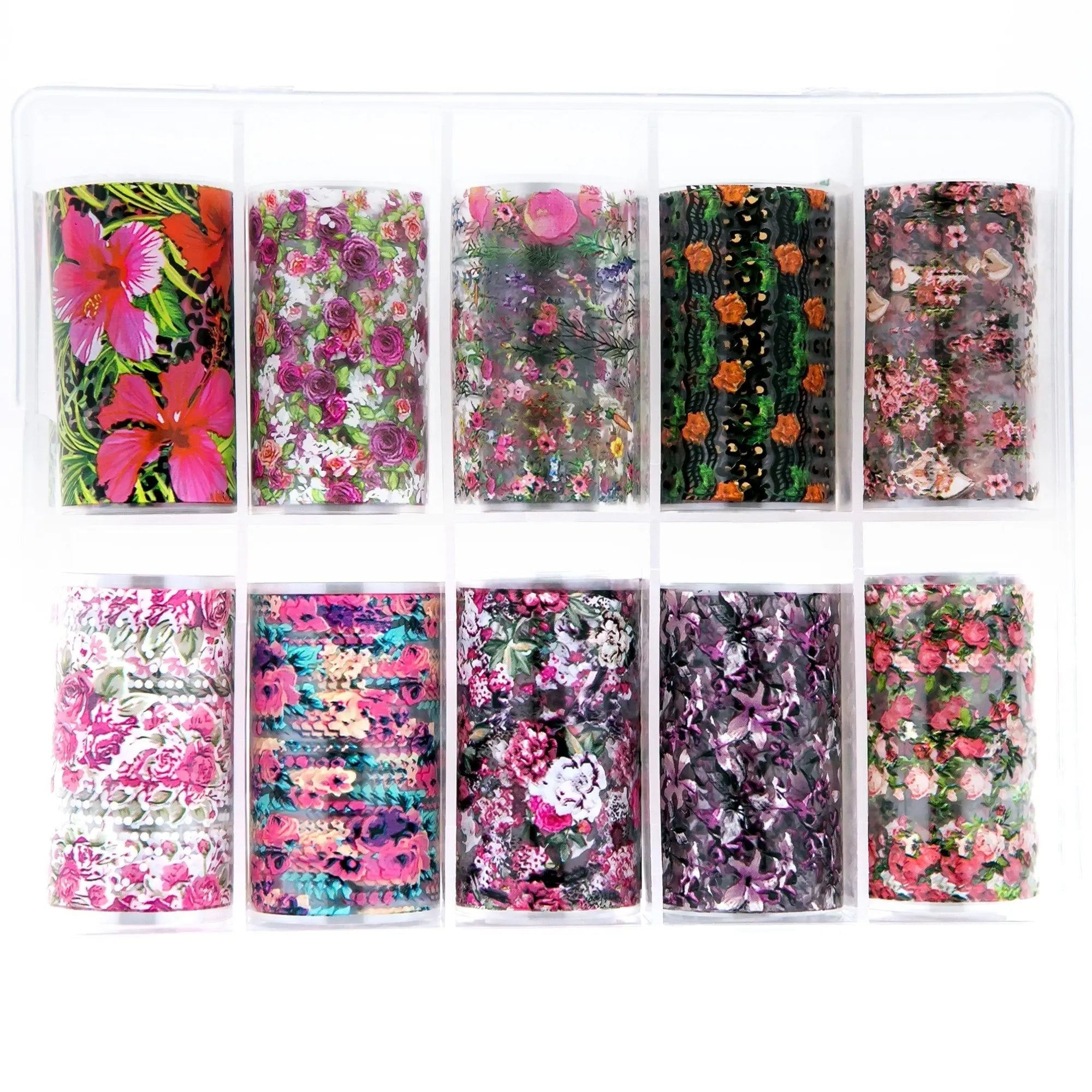 TFS-38 Floral Set of Foils   Naio Nails