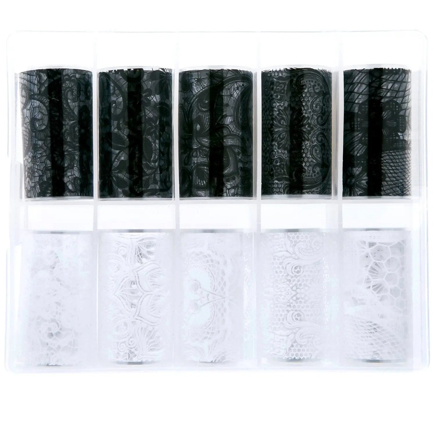 TFS-126 Lace Pattern Selection of Foils   Naio Nails