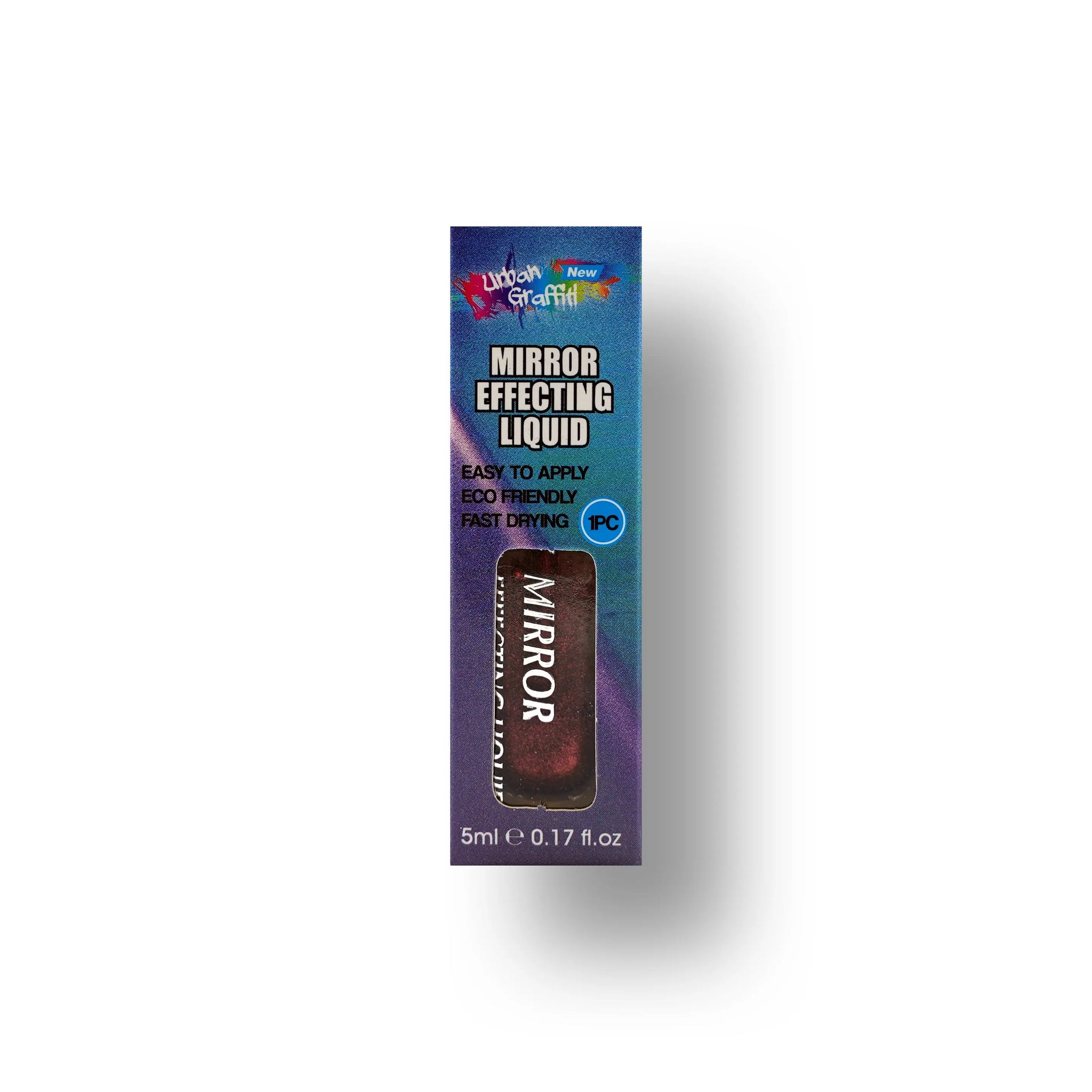 Urban Graffiti 5ml Mirror Effecting Liquid Chrome 24 - CRIMSON INFERNO   Naio Nails