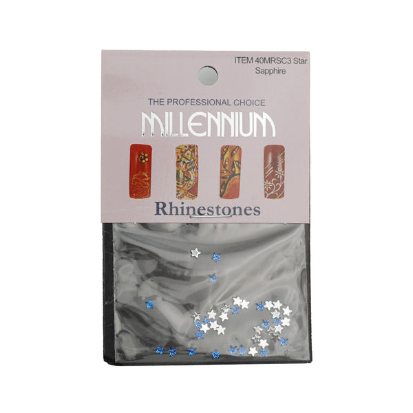 Rhinestones 40 Sapphire Star