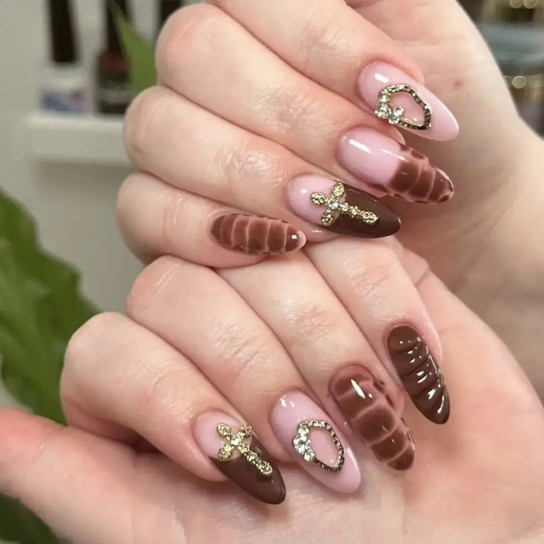 Hazelnut | Nail Art Glitter | B0408   Naio Nails