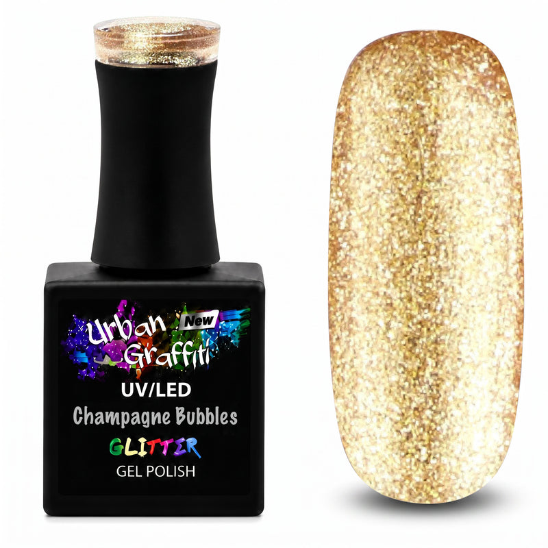 Champagne Bubbles - UGGP-A0048 - Urban Graffiti Gel Polish 15ml