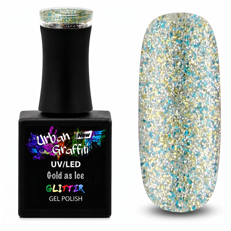 Gold as Ice - UGGP-A0760 Urban Graffiti Gel Polish 15ml