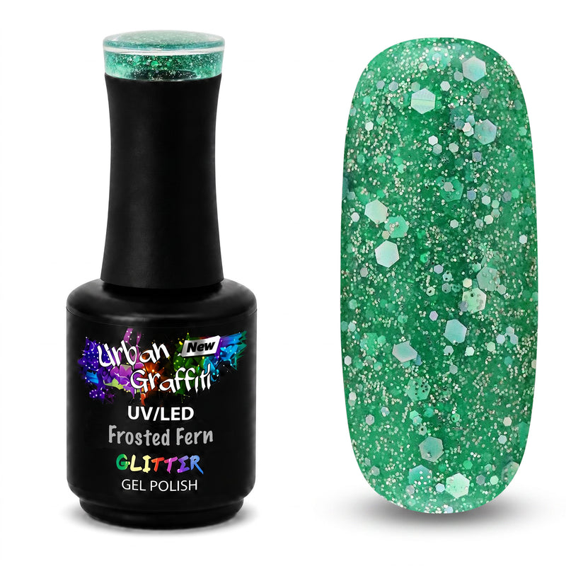 Frosted Fern - UGGP-A0826 - Urban Graffiti Gel Polish 15ml