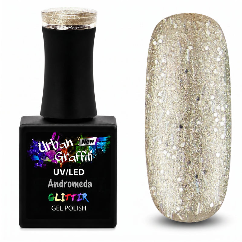 Andromeda - UGGP-A0919 Urban Graffiti Gold Shimmer Gel Polish 15ml