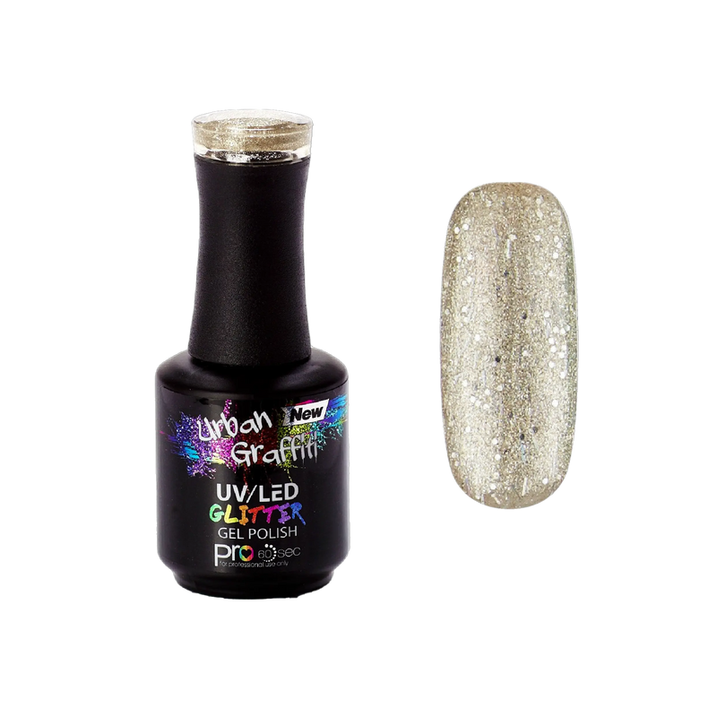 Andromeda - UGGP-A0919 Smalto Gel Urban Graffiti Oro Scintillante 15ml