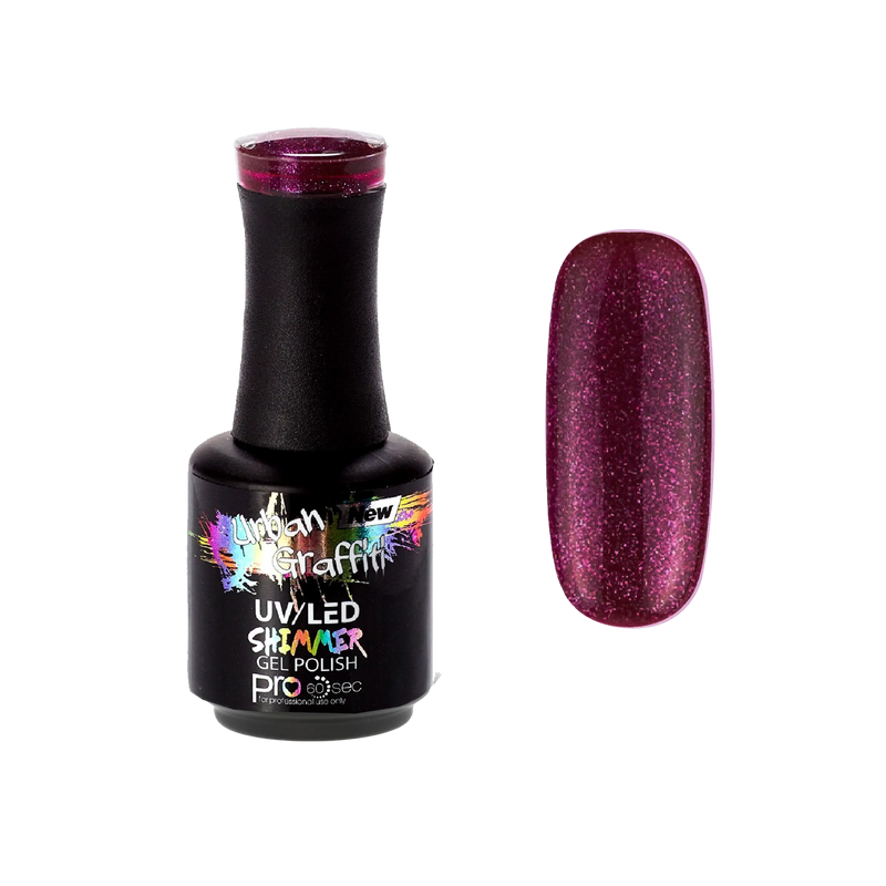 Blacked Out Cherry - UGGP-A0407 Smalto Gel Urban Graffiti 15ml